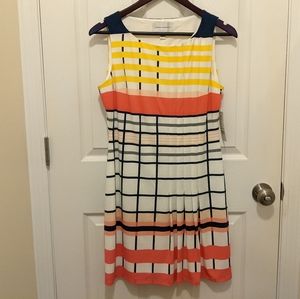 ✨NWT Donna Morgan Colorful Striped Shift Dress